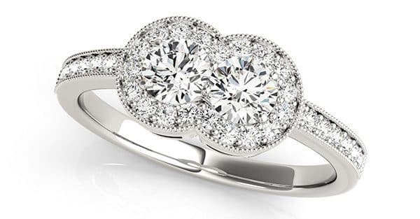 engagement ring from Sol Diamonds
