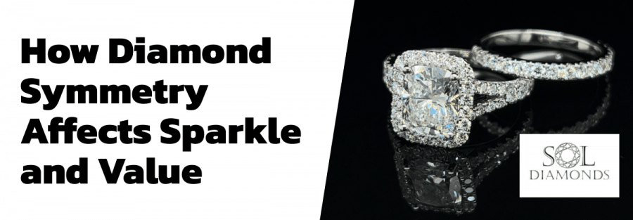 How Diamond Symmetry Affects Sparkle and Value