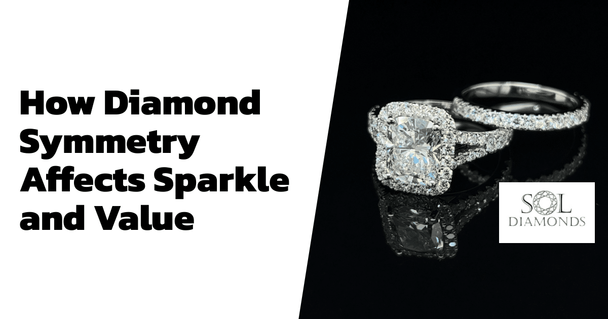 How Diamond Symmetry Affects Sparkle and Value